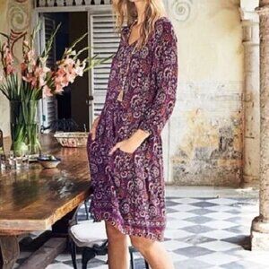 Garnet Hill Boho Dress